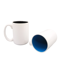 Productos más vendidos 2021 Tazas de café de sublimación cceramic 15 oz